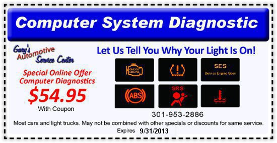 Diagnostics | Coupon | Laurel | MD